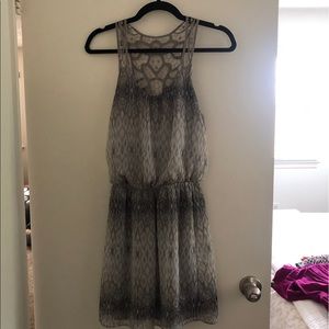 Gray summer dress